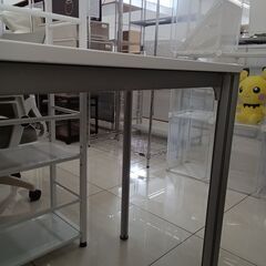 ★リユースのサカイ日立店★HJ8600  デスク ホワイト H72×D45×W150 クリーニング済み の画像