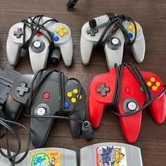 ニンテンドー64 セット マリオ 大乱闘の画像