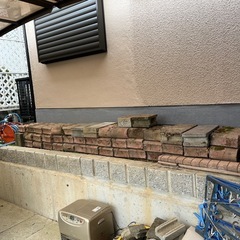 花壇縁取りの画像