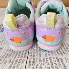 アンパンマン　キッズ　子ども　靴　スニーカー　15cmの画像