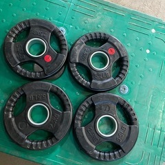 50mmラバープレート2.5kg４枚の画像