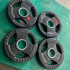 50mmラバープレート2.5kg４枚の画像