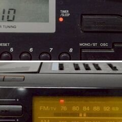 在庫のこり各1点！！ ★限定入荷★  掘り出し物！通電OK SONY ソニー CFD-200／AIWA アイワ CSD-SR33 CDラジカセ オーディオ機器の画像