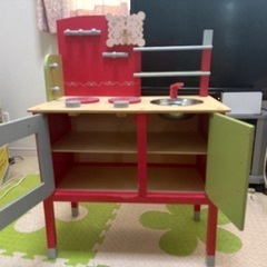 おままごとキッチン（木製）の画像