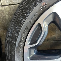 【室内保管】アルミホール3本165/60R15の画像