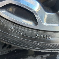 【室内保管】アルミホール3本165/60R15の画像