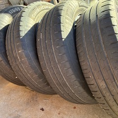 フォルクスワーゲンup！純正タイヤ&ホイール4本セット の画像