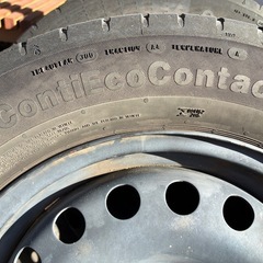 フォルクスワーゲンup！純正タイヤ&ホイール4本セット の画像