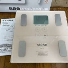 オムロン 体重体組成計 の画像