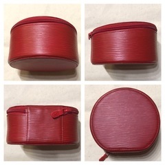 正規品 ルイヴィトン エピ ジュエリーケース レッド M48227の画像