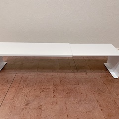 【新品未使用】tower 山崎実業 隙間収納ラック 伸縮洗濯機排水口カバーの画像