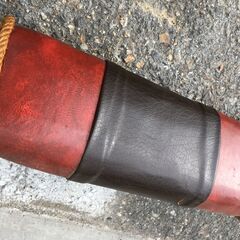 JM20527S)水牛の角 龍柄彫刻 民芸品 置物 幅：約90cm  高さ：約42,5cm 奥行：約9cm 中古品【取りに来られる方限定】の画像