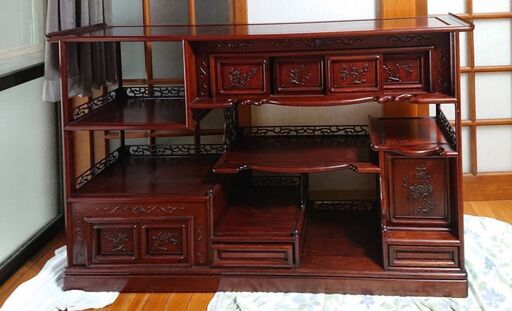 【中古】飾り棚【現状引き渡し】