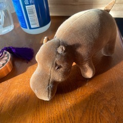 無料)カバのぬいぐるみ　差し上げますの画像