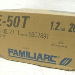 新品 KOBELCO ソリッドワイヤ SE-50T 1.2mm 20Kg ソリッド溶接ワイヤー 神戸製鋼 コベルコ FAMILIAEC SOLID WIRE 札幌市 白石店の画像