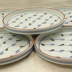 ☆鳥居ユキ 和皿 ５枚【中古】の画像