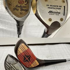 ij6846HI ゴルフクラブ 12本 ゴルフバッグ付 右利き mizuno ODYSSEY TECHNIX ドライバー アイアン パター 動作未確認の画像