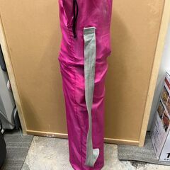 アウトドア用折りたたみ椅子（ピンク）の画像