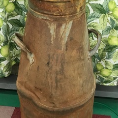 ⭐︎ドリーム2号館⭐︎ ジモティー割引 レトロ 鉄製ミルク缶の画像