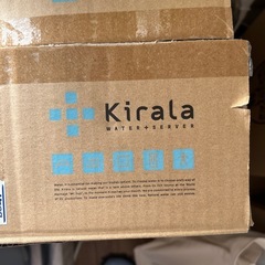キララ　ウォーターサーバー 透明カバー　　の画像