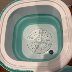 脱水付き折りたたみ洗濯機 天使のランドリー の画像