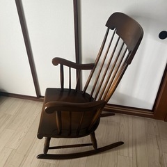 【取引成立】飛騨産業HIDA ロッキングチェア　木の椅子の画像