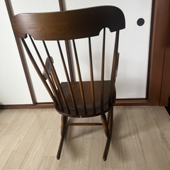 【取引成立】飛騨産業HIDA ロッキングチェア　木の椅子の画像