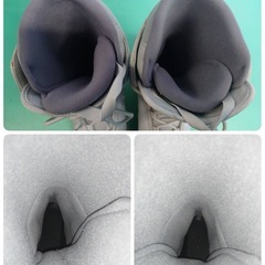 ● 8)NAKED ネイキッド スノーボードブーツ グレー  27-27.5cm 中古 ③の画像