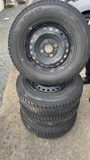 スタッドレスタイヤ 155/80R13インチ YOKOHAMA アイスガード  4本セット