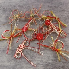 水引　49個セット　水引アート　まとめ売りの画像