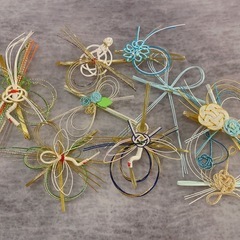 水引　49個セット　水引アート　まとめ売りの画像