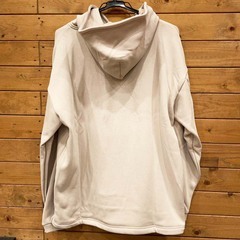 【未使用】Almond Surfboards & Design アーモンド サーフボードデザイン プルオーバーパーカー ボンバーヒート ジャージーパーカー L ベージュ IV2155 ユニセックスの画像