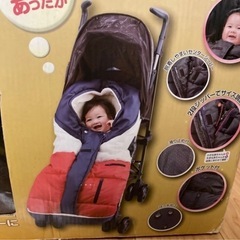 #108 フリースフットマフ　ベビーカー　バギー　冬の画像