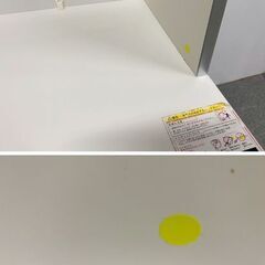 パモウナ キッチンボード 幅160 上下段ソフトクローズ ハイカウンターダイヤモンドハイグロス 白 食器棚 中古家具 店頭引取歓迎 R10283の画像