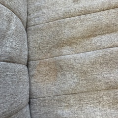 二人掛けソファ(グレー)の画像