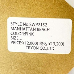 【未使用】Almond Surfboards & Design アーモンド サーフボードデザイン スウェット パンツ L ピンク SWP2152 ユニセックスの画像