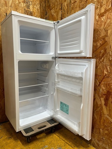 C(7753) ハイアール 冷凍冷蔵庫 JR-N121A 2017年製 100V60/50Hz Haier 34.5kg W480D5