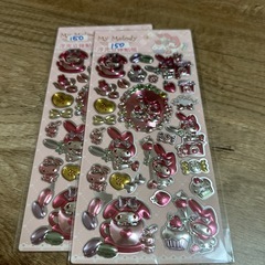 サンリオキラキラシールの画像