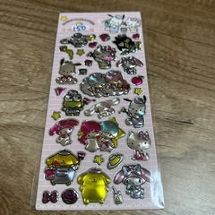サンリオキラキラシールの画像