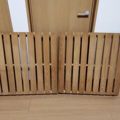 キャスター付き　押し入れすのこ　２枚セットの画像