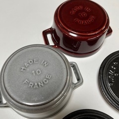STAUB ココット　２個セット　10センチの画像