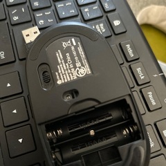 キーボード&マウス　USB接続　ワイヤレスの画像