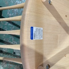 相合家具　イースティ 木製 ダイニングチェア　ベージュ　2脚の画像