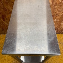 C(7754) タニコー ステンレス 作業台 業務用 店舗 飲食店 厨房 中古品 tanico W390D600H800 直接引き取り歓迎 大阪の画像