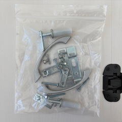 オリエント製 クローゼット扉 2枚セット（新築取り外し品）の画像