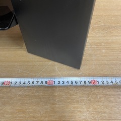 【e15テレビ台】棚付き2段　ガラス棚の画像