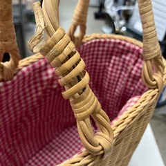 A2512-327 カゴバッグ 中古の画像