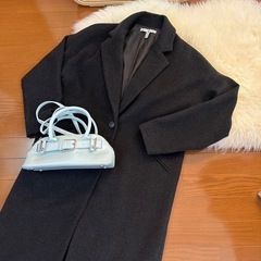 レディース　冬服　マジェスティックレゴン　クリーニング済み　ロングコート　ジャケット　アウターの画像