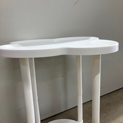 A2512-328 四葉 クローバーサイドテーブル 中古の画像