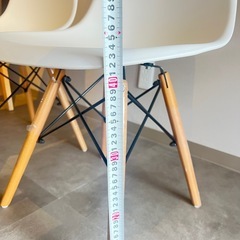 イームズチェア リプロダクト ホワイト ダイニングチェア の画像